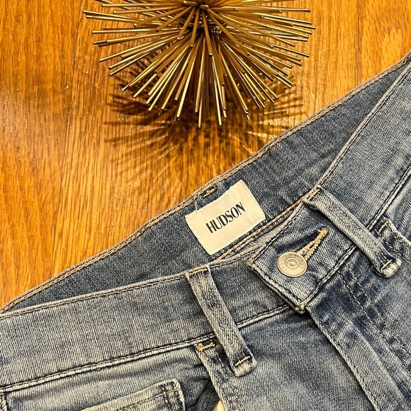 Hudson Kass High Rise Ankle Straight Jeans Size 25 - Picture 7 of 10